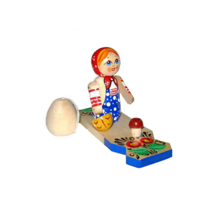 Богородская игрушка Девочка